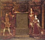 Leemput, Remigius van Copy after Hans Holbein the Elder's lost mural at Whitehall oil on canvas